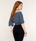 Top Dolman de Rayas Plans Optional