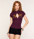 Top con Grafico Brooklyn City Script