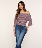 Top Dolman de Rayas Plans Optional