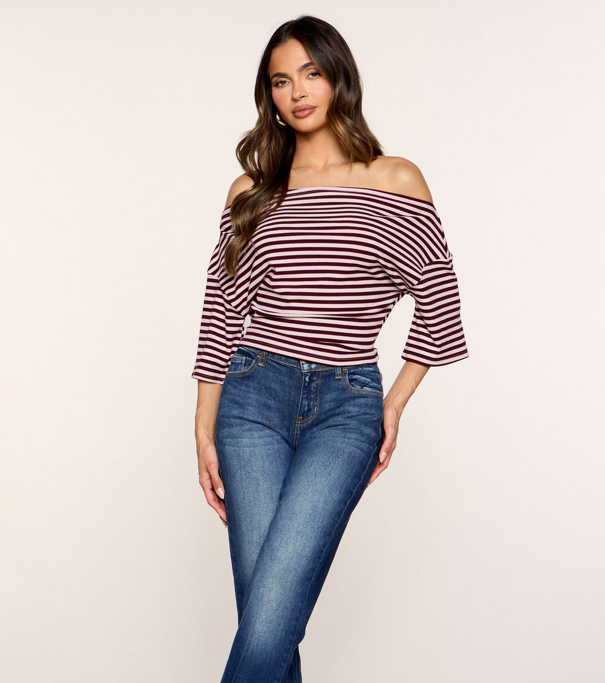 Top Dolman de Rayas Plans Optional