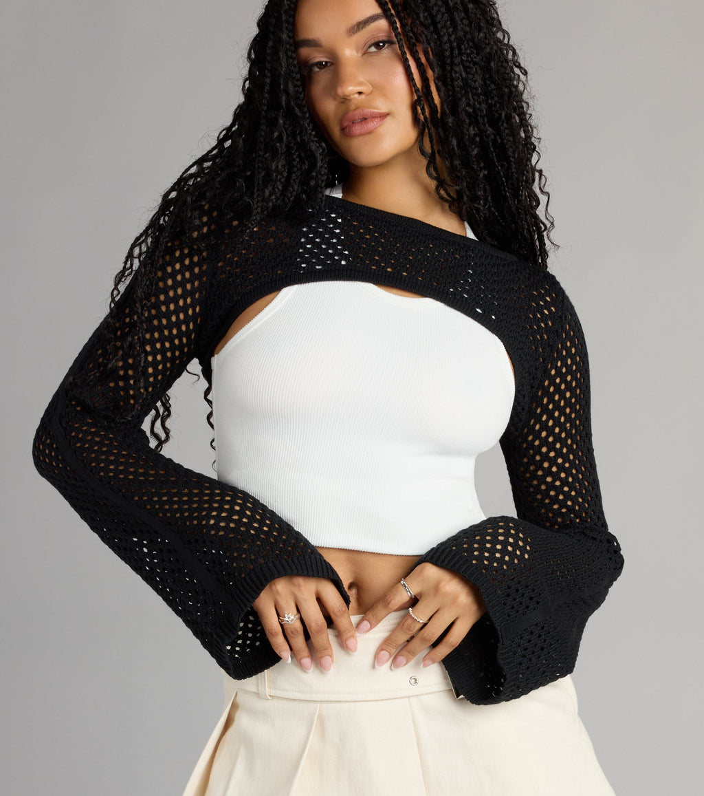 Jersey corto de crochet Catch Flights