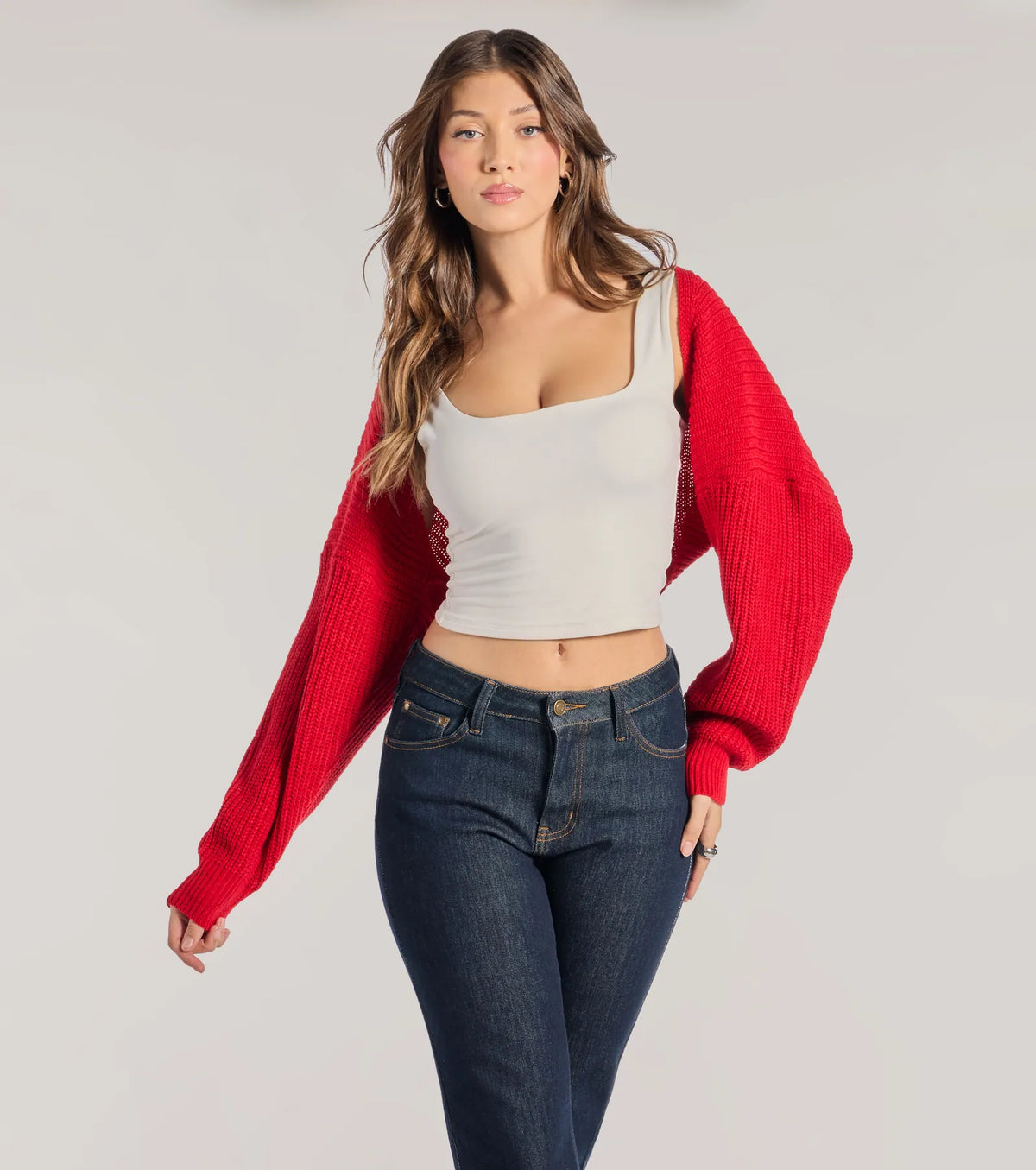 Bolero de punto oversize Sweet And Cozy