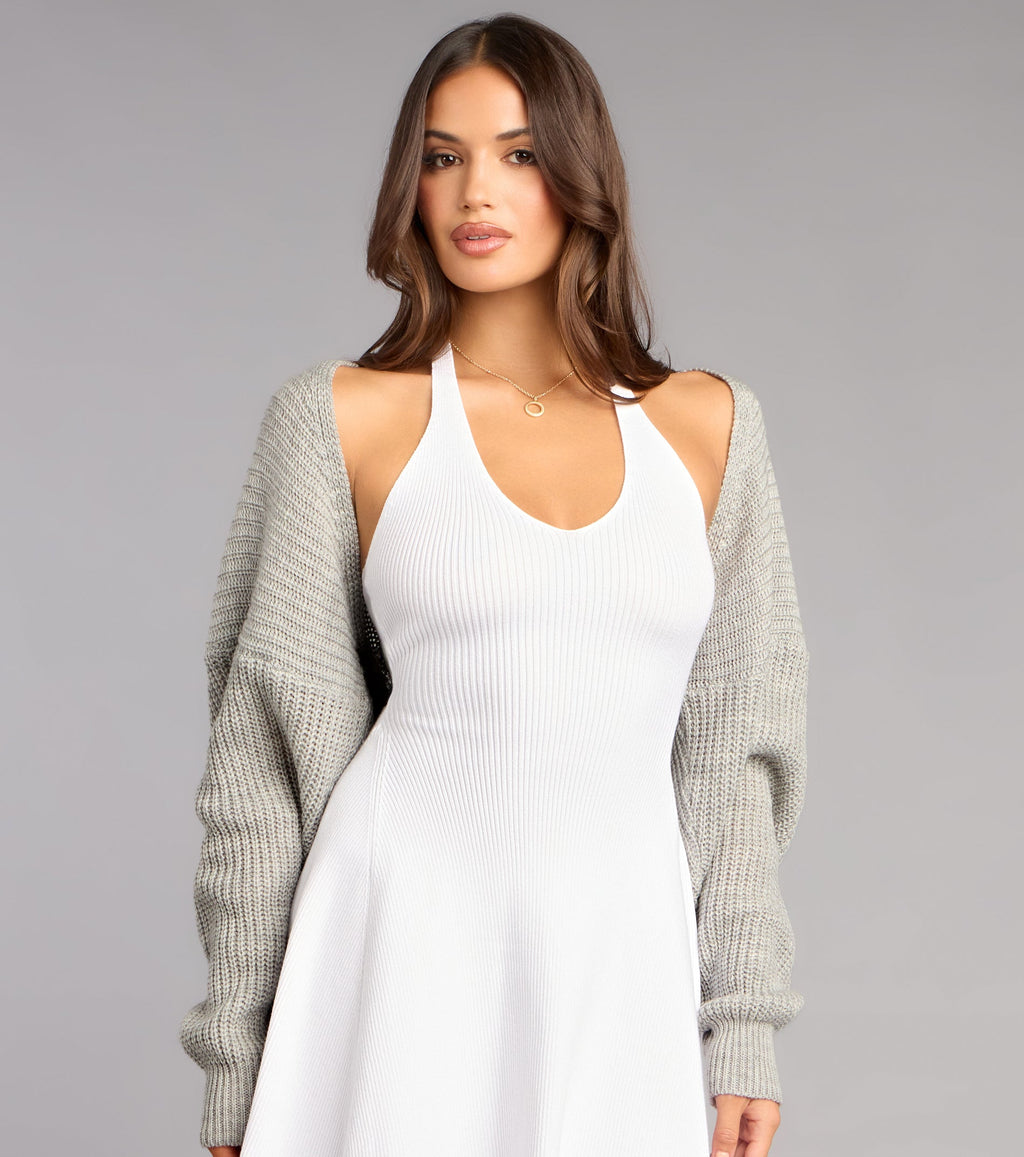 Bolero de punto oversize Sweet And Cozy