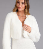 Chaqueta Corta de Pelo Sintético Pura