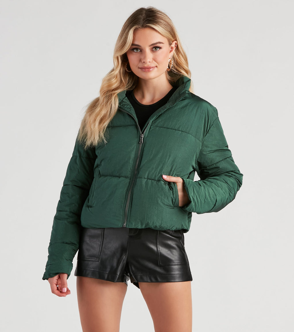 Tu Chaqueta Acolchada Corta Favorita