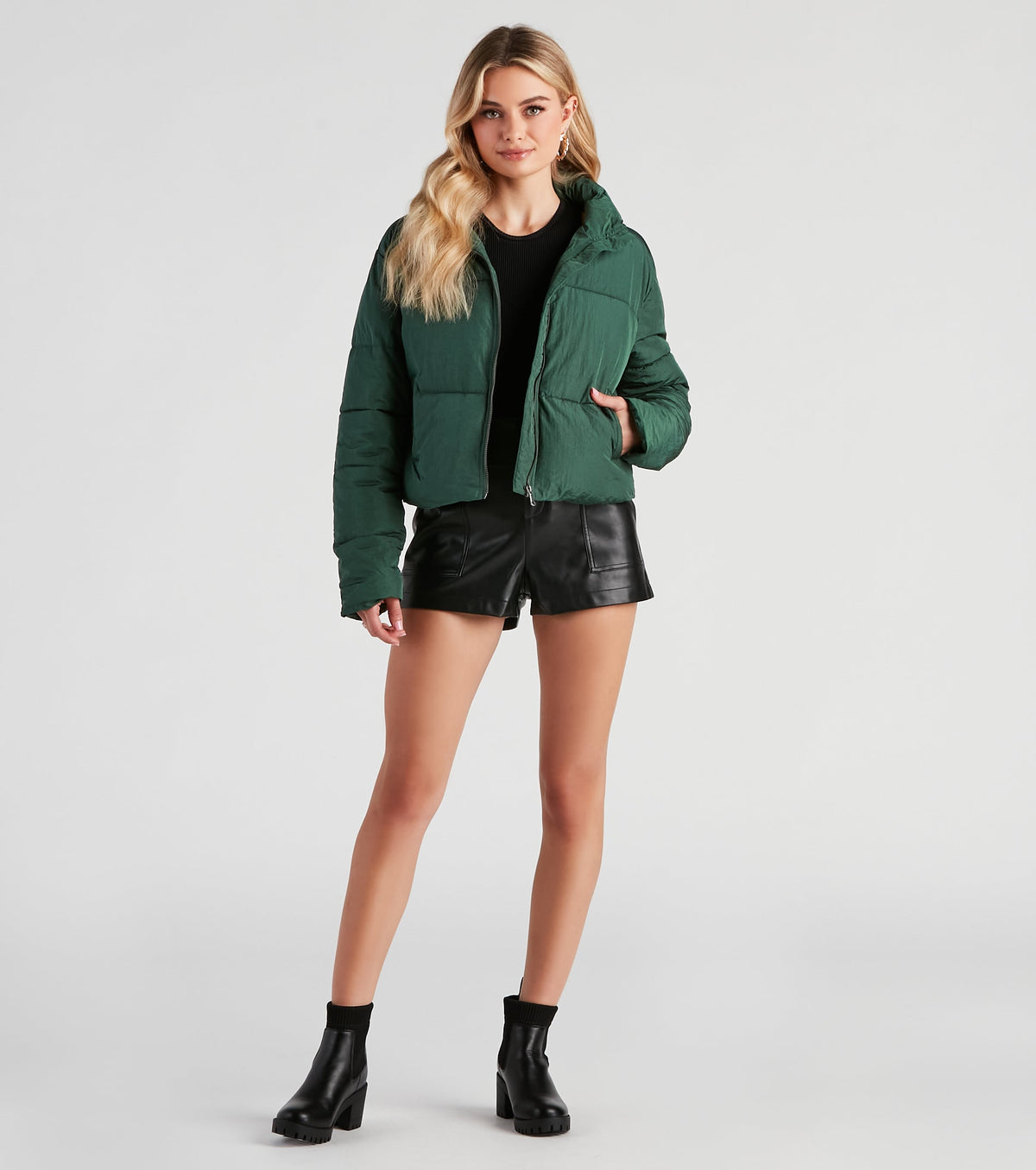 Tu Chaqueta Acolchada Corta Favorita