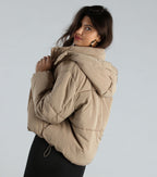 Chaqueta Acolchada con Capucha