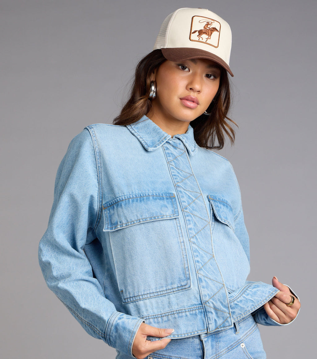 Chaqueta Vaquera Oversize