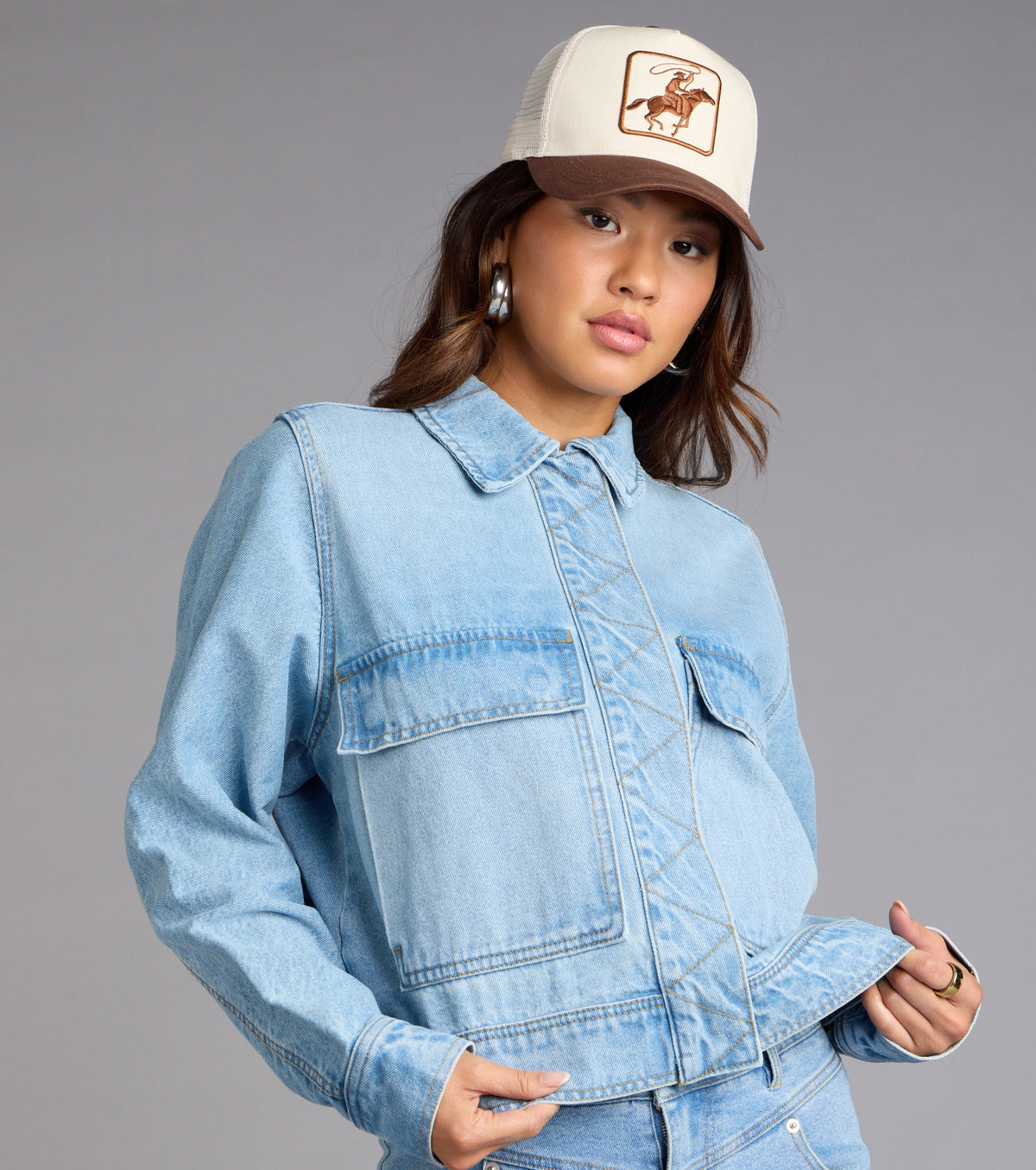 Chaqueta Vaquera Oversize
