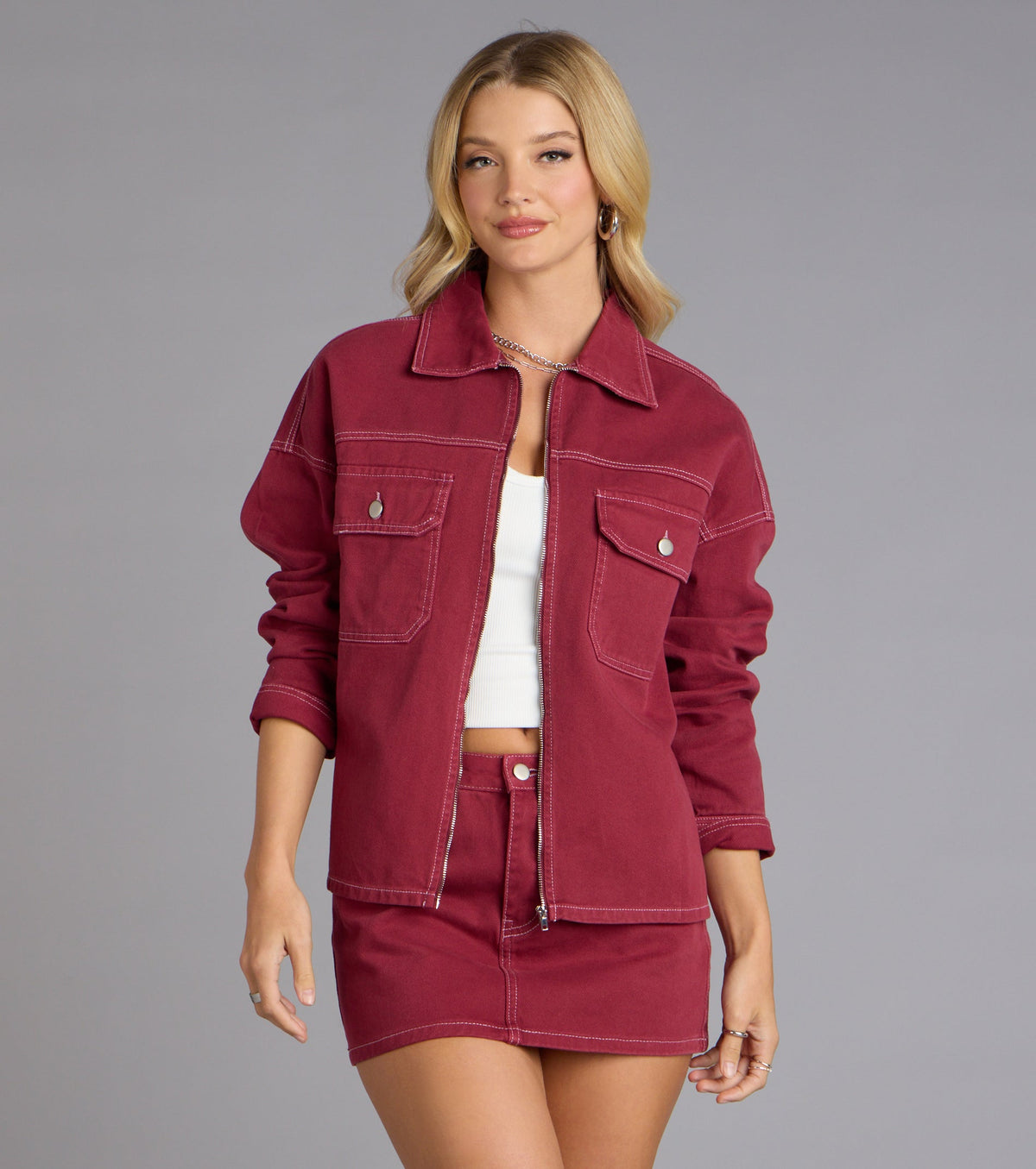 Chaqueta Vaquera Oversize Match