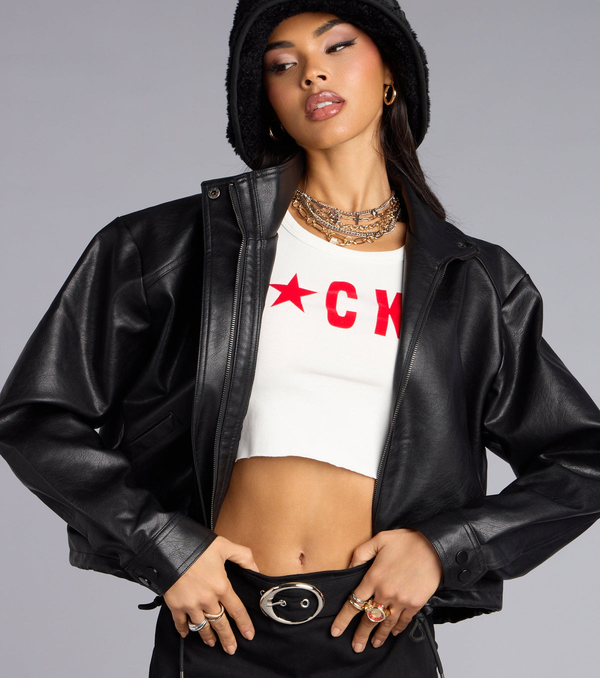 Cazadora Bomber Corta Urban Icon