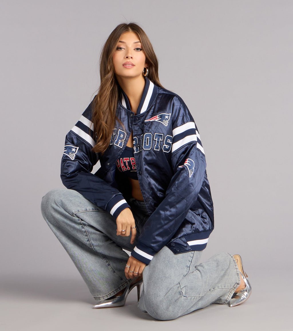 Cazadora Bomber NFL New England Ultra Game