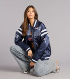 Cazadora Bomber NFL New England Ultra Game