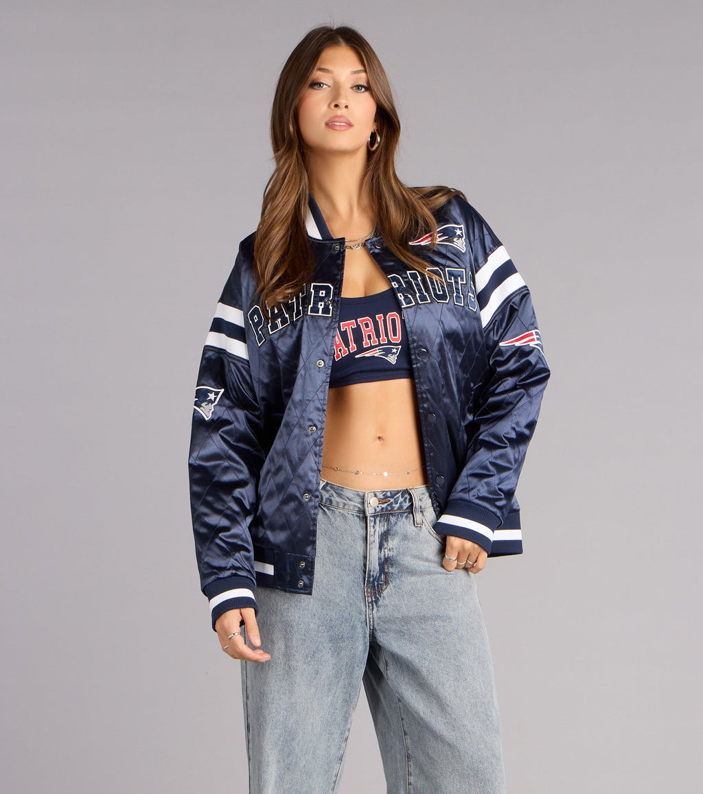 Cazadora Bomber NFL New England Ultra Game