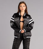 Cazadora Bomber NFL Las Vegas