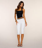 Pantalones capri de lunares Sweet Spot