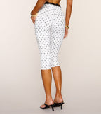 Pantalones capri de lunares Sweet Spot