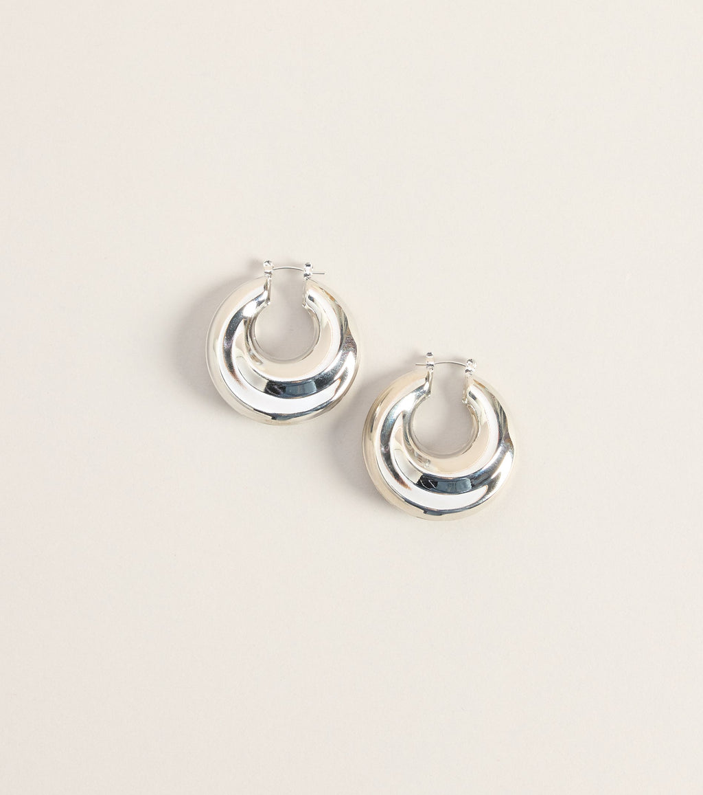 Pendientes Aro Grueso Instant Icon