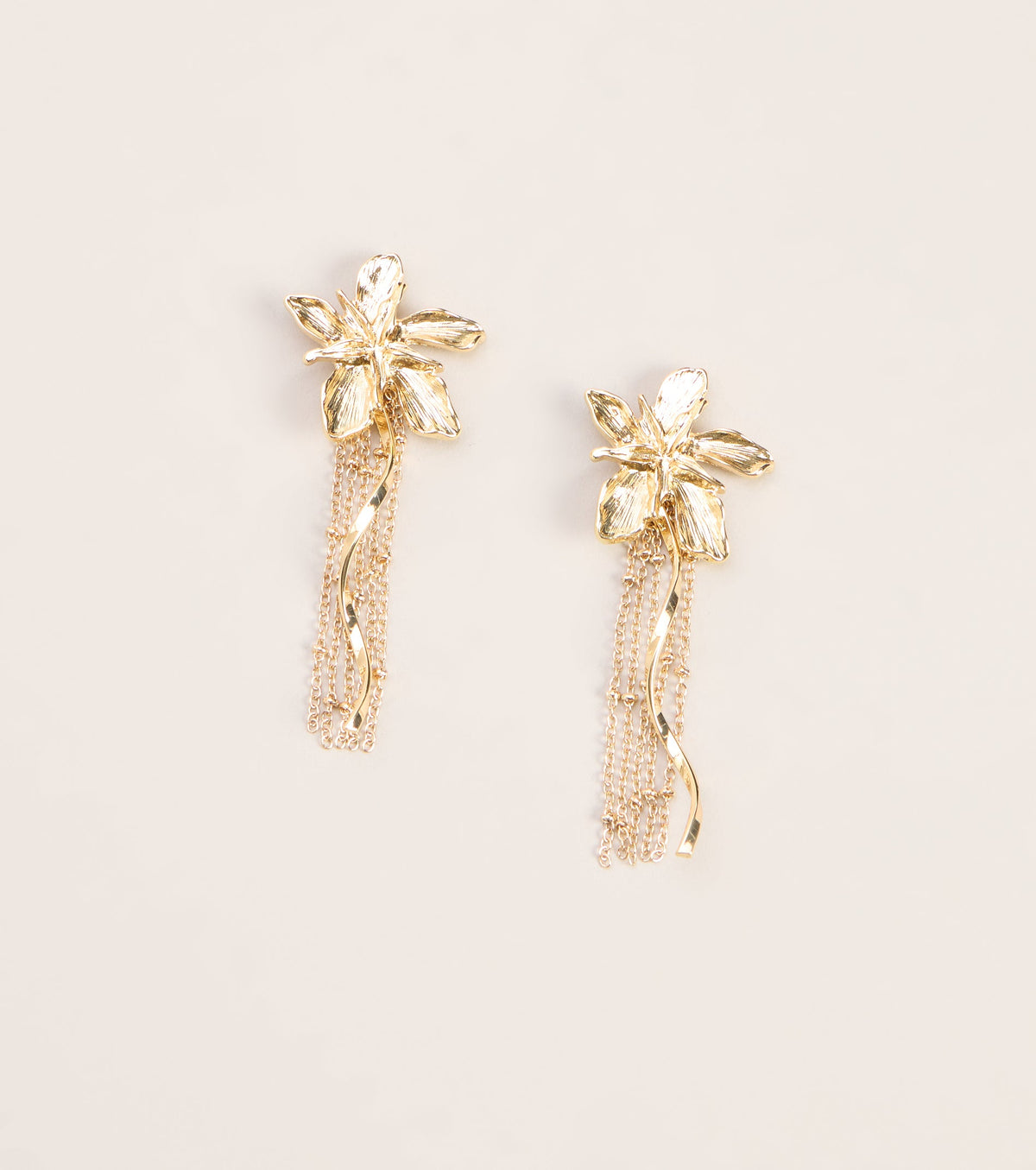 Pendientes Fleco Floral Bloom Theory