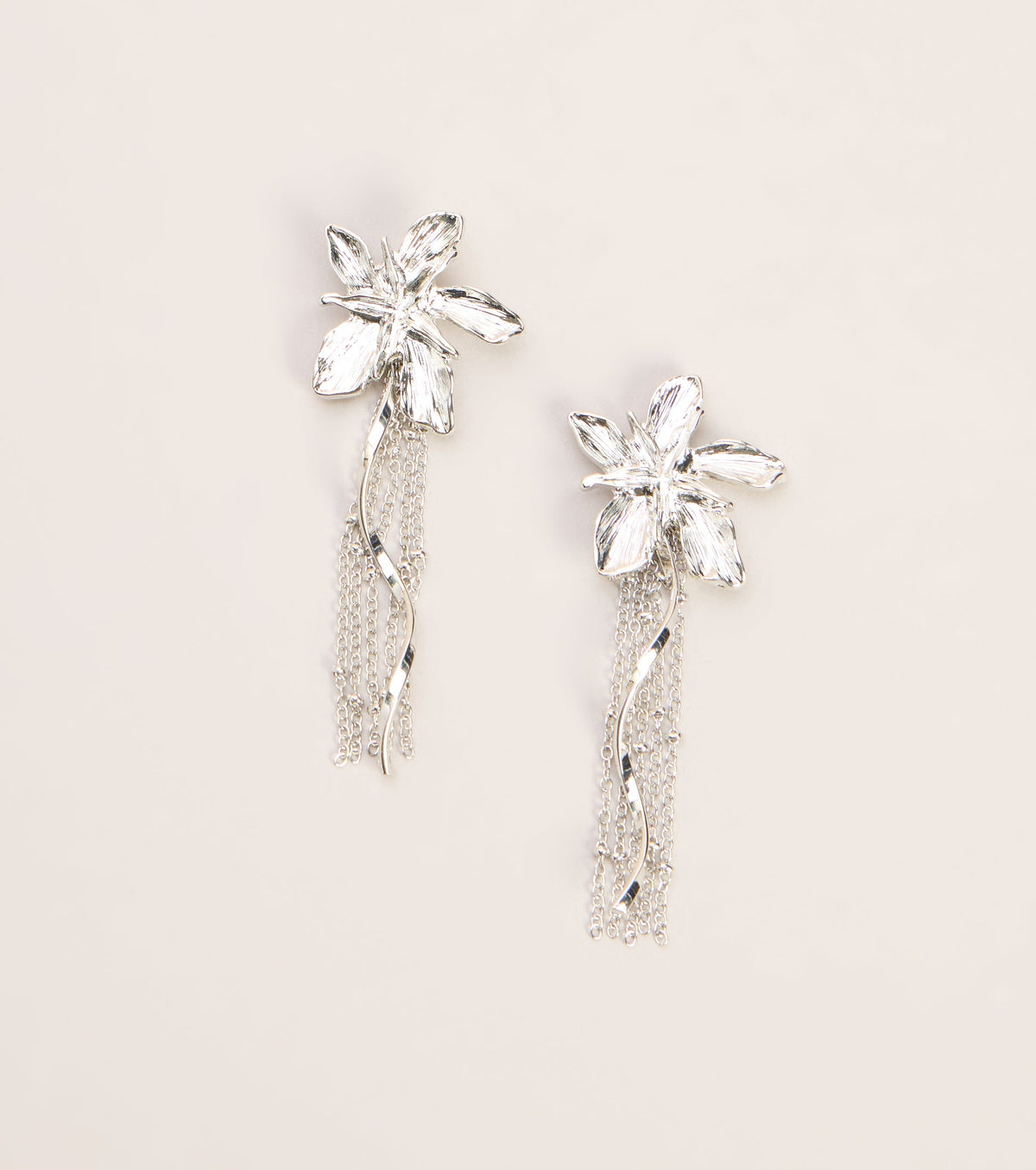 Pendientes Fleco Floral Bloom Theory