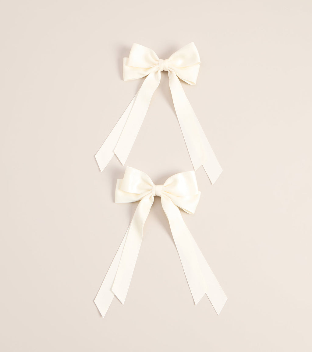 Set de Clips para el Pelo Pretty Tied Bow