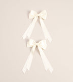 Set de Clips para el Pelo Pretty Tied Bow
