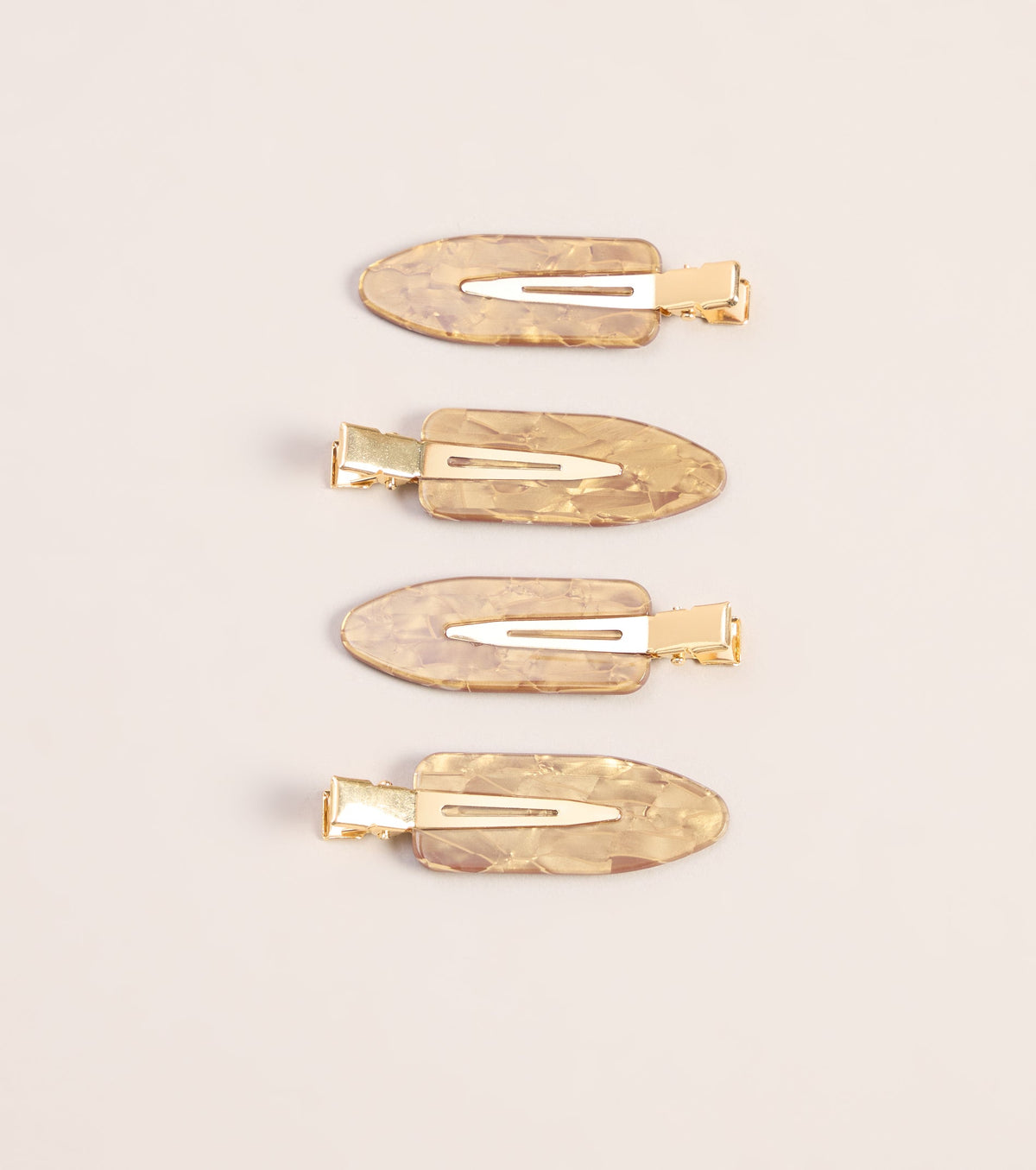 Set de 4 Clips para el Pelo Swipe Back