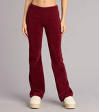 Pantalones Acampanados de Punto Cozy Girl