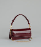 Bolso de Hombro Modern Edge Charol
