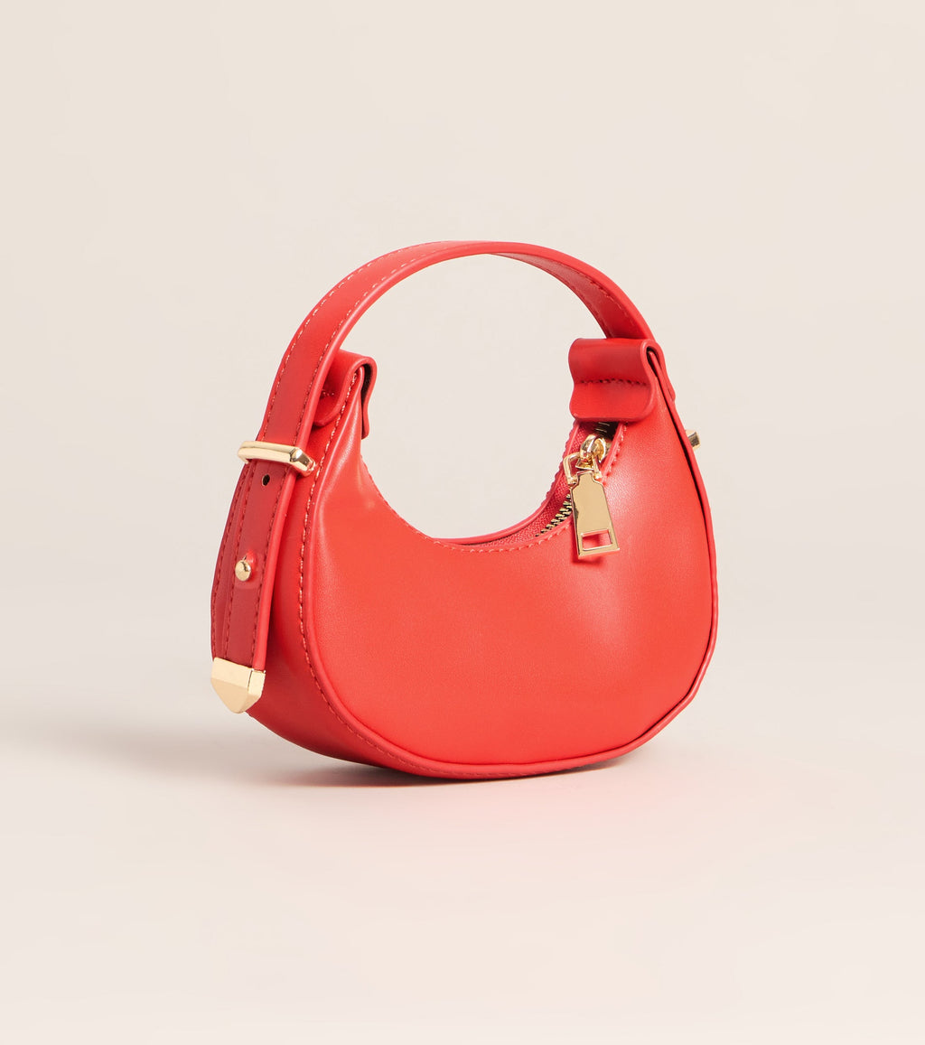 Mini Bolso Tiny Icon de Cuero Sintético