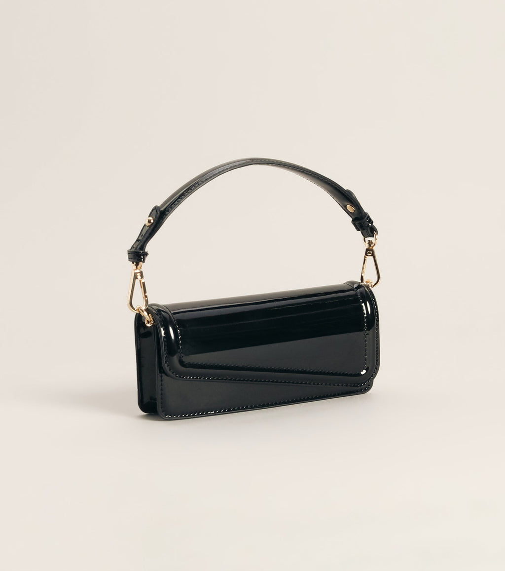 Bolso de Hombro Modern Edge Charol
