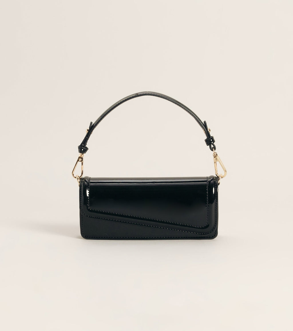 Bolso de Hombro Modern Edge Charol