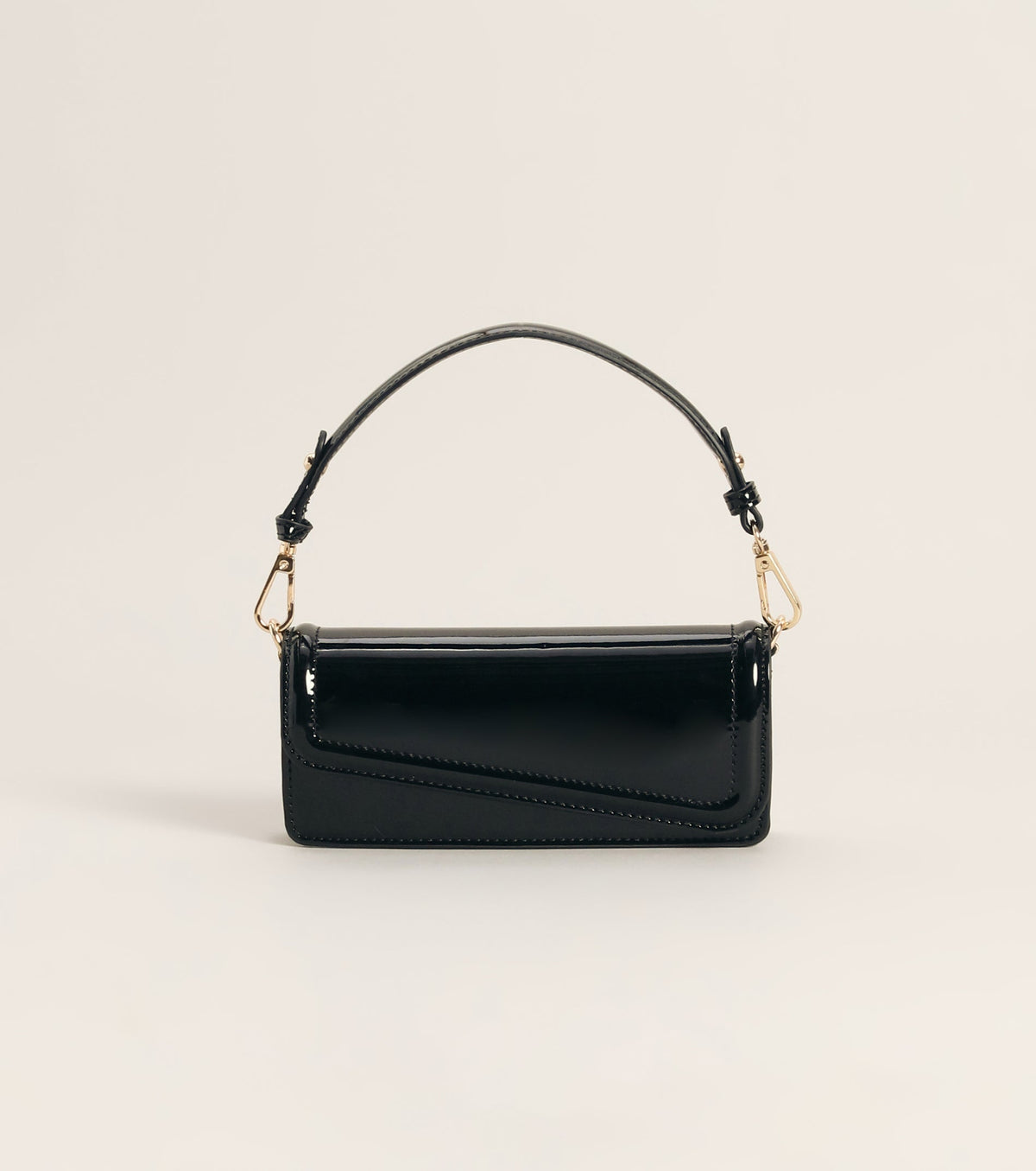 Bolso de Hombro Modern Edge Charol