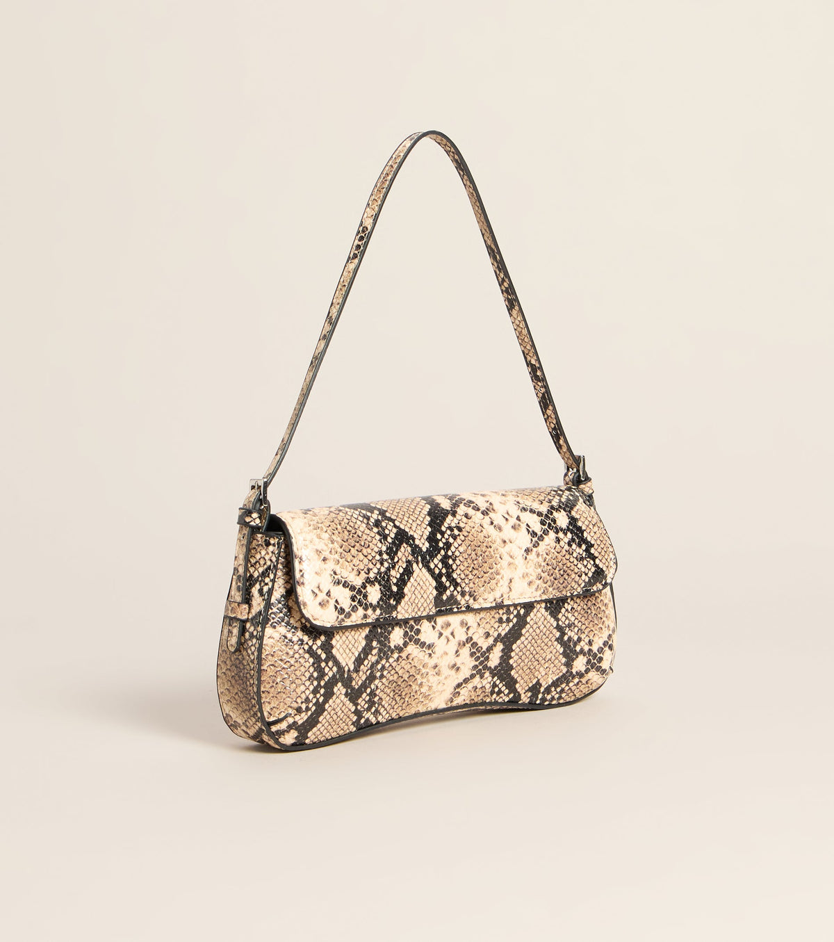 Bolso de Hombro Outfit Maker con Estampado de Serpiente