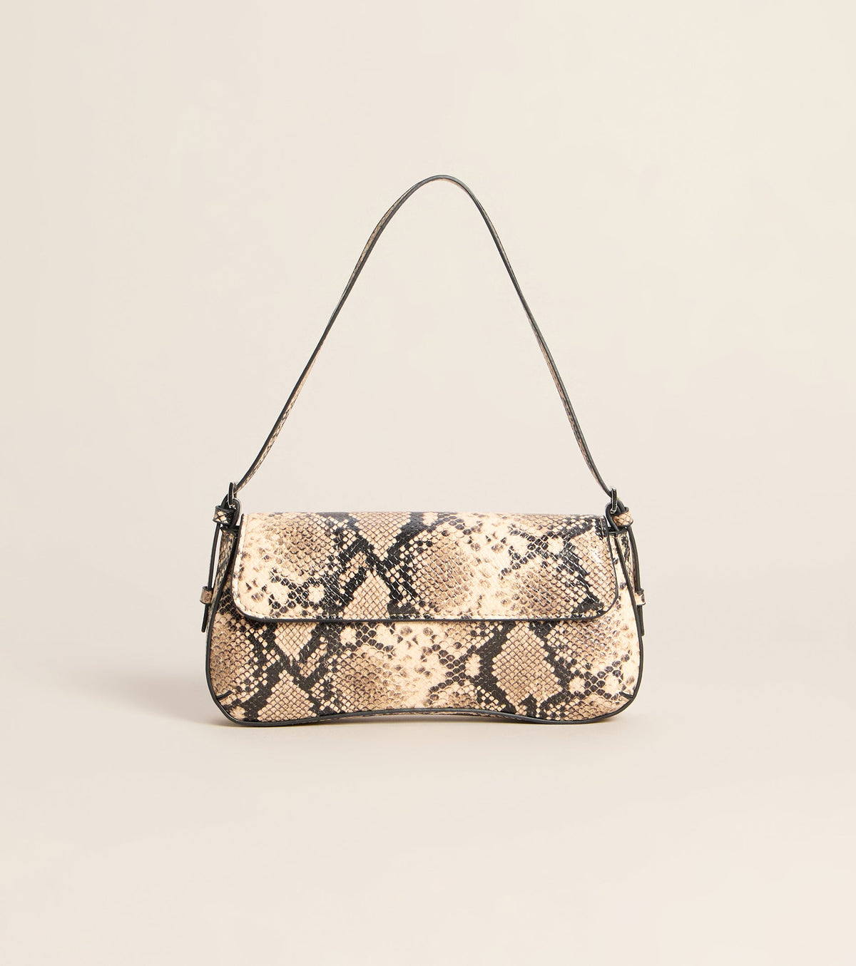 Bolso de Hombro Outfit Maker con Estampado de Serpiente