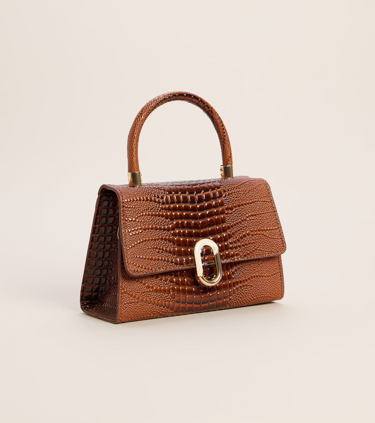 Bolso Handle The Day con Relieve Cocodrilo