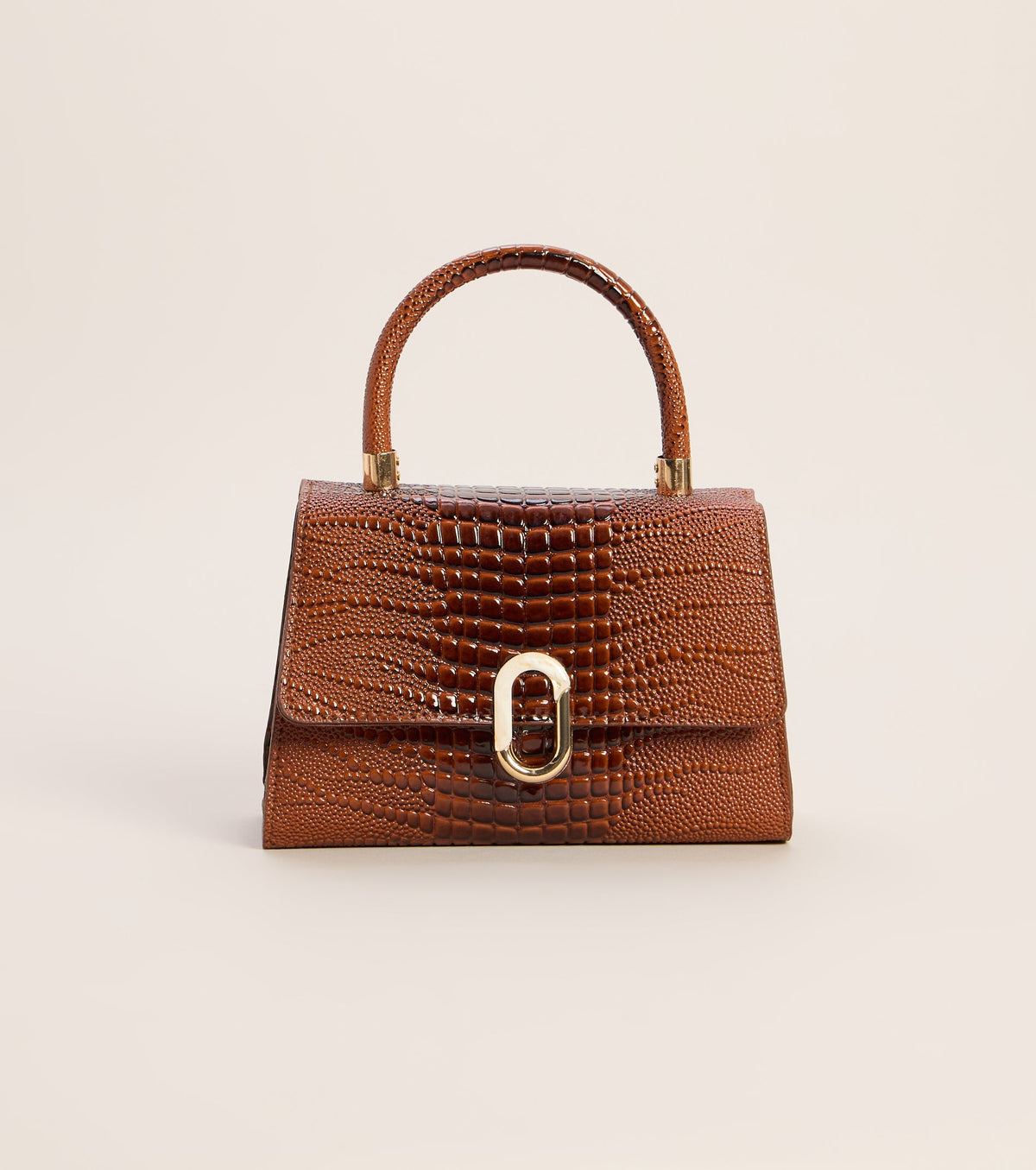 Bolso Handle The Day con Relieve Cocodrilo