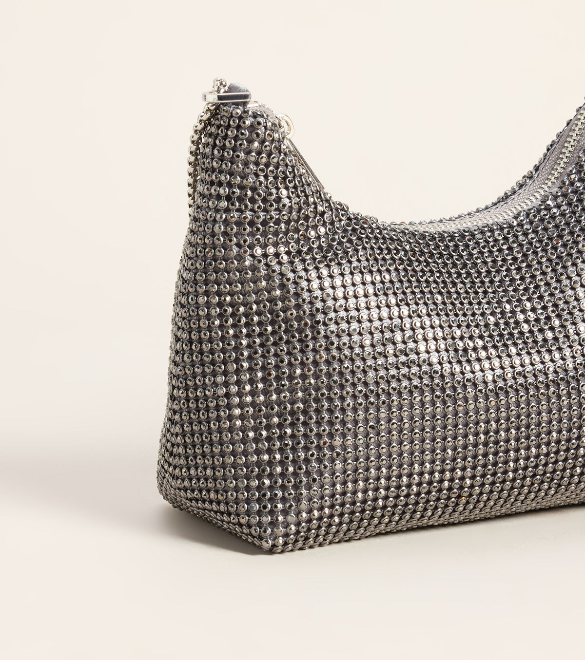 Bolso de Hombro Last Call Glam con Strass