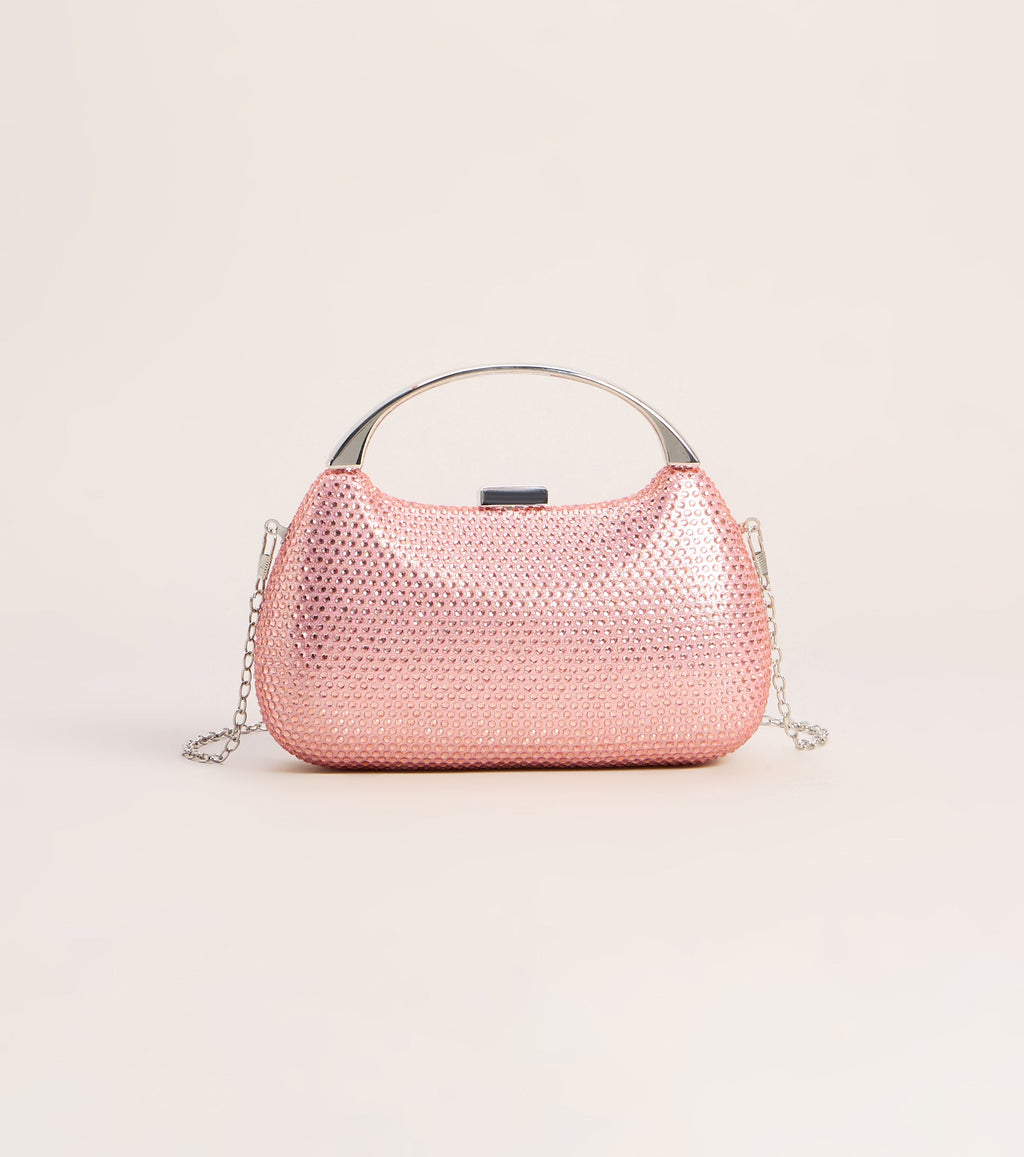Bolso de Mano con Strass