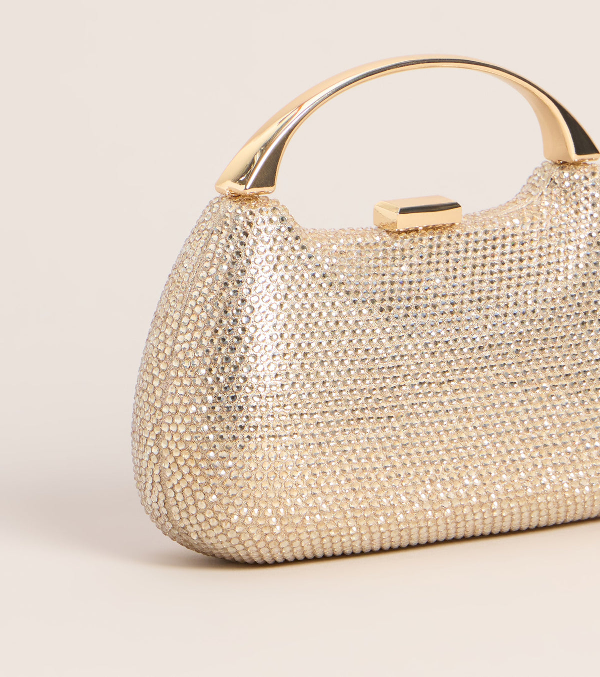 Bolso de Mano con Strass