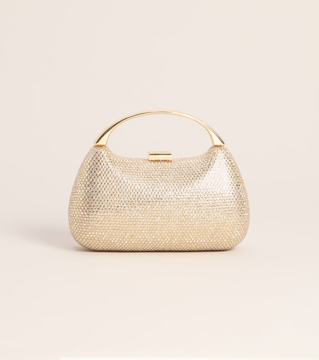 Bolso de Mano con Strass