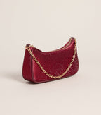 Bolso de Hombro On The List con Strass