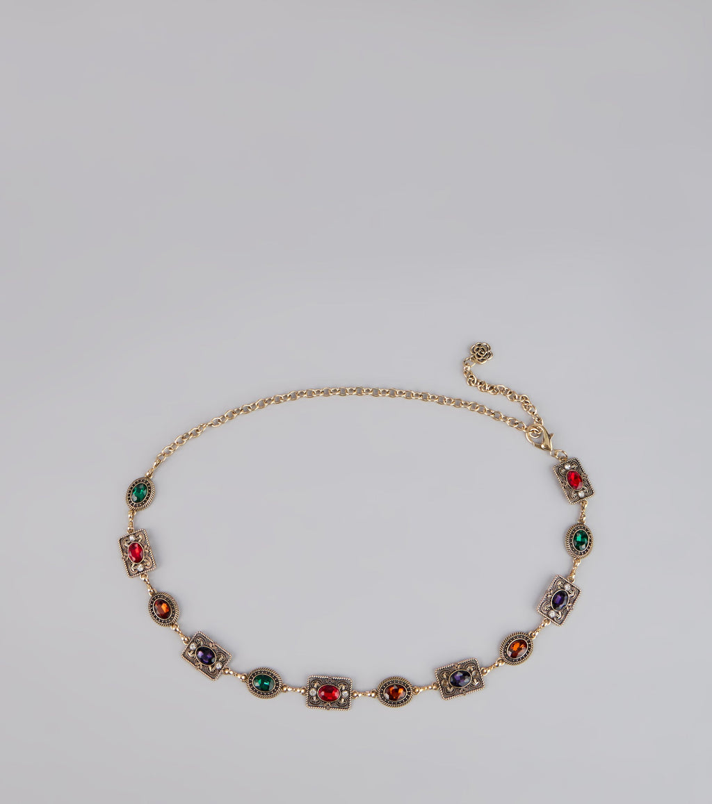 Cinturón de Cadena con Gemas Treasure Trove