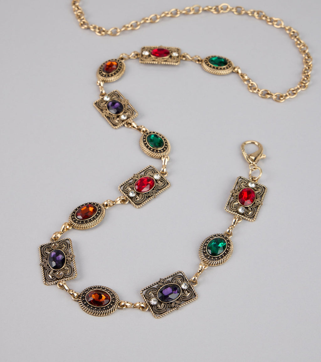Cinturón de Cadena con Gemas Treasure Trove