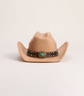 Sombrero Vaquero Desert Detail de Ante Sintético