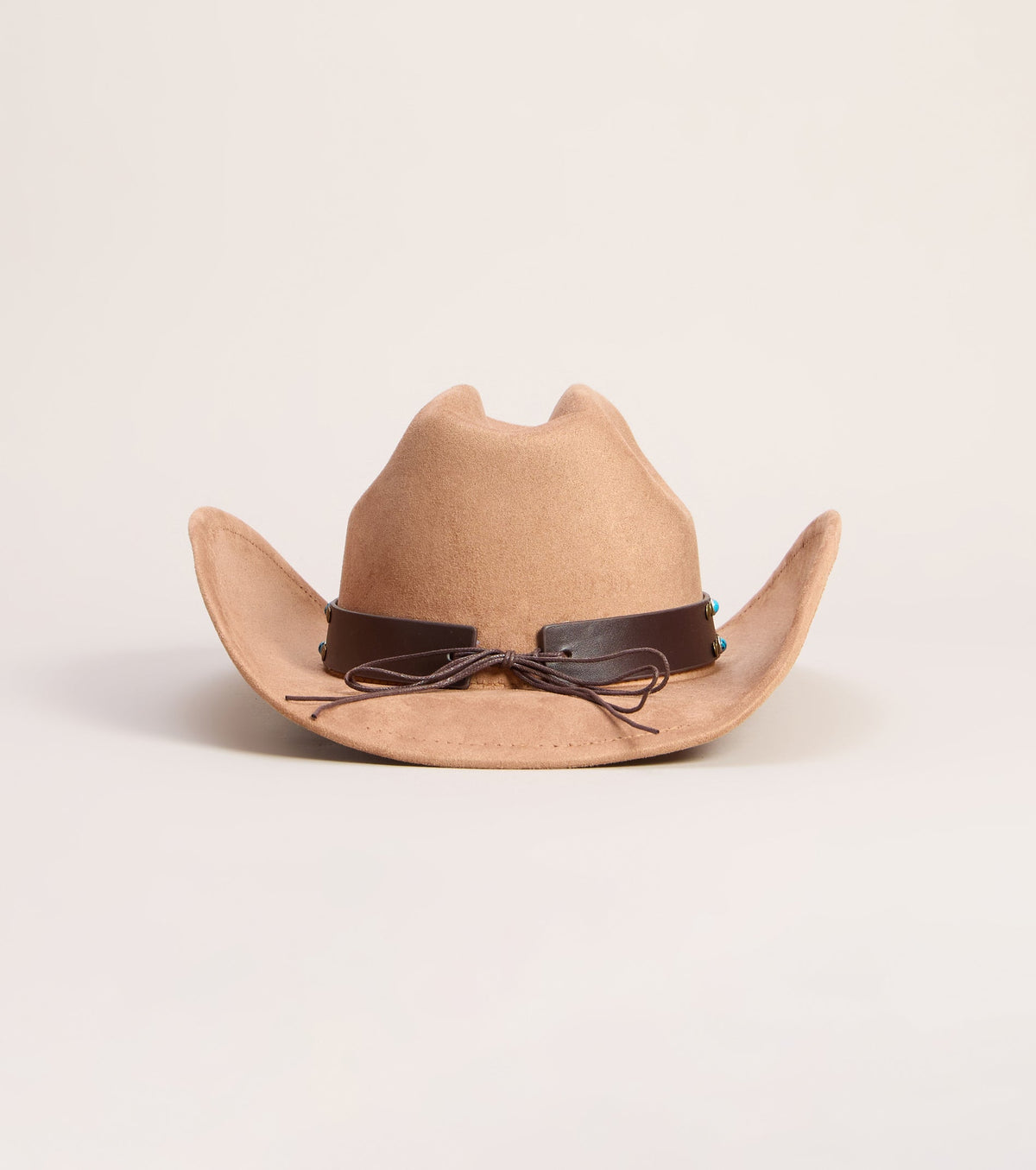 Sombrero Vaquero Desert Detail de Ante Sintético