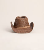 Sombrero Vaquero Desert Detail con Cuentas