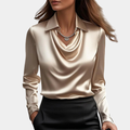 Emma | Elegante blusa brillante