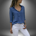 Valeria | Blusa clásica con botones