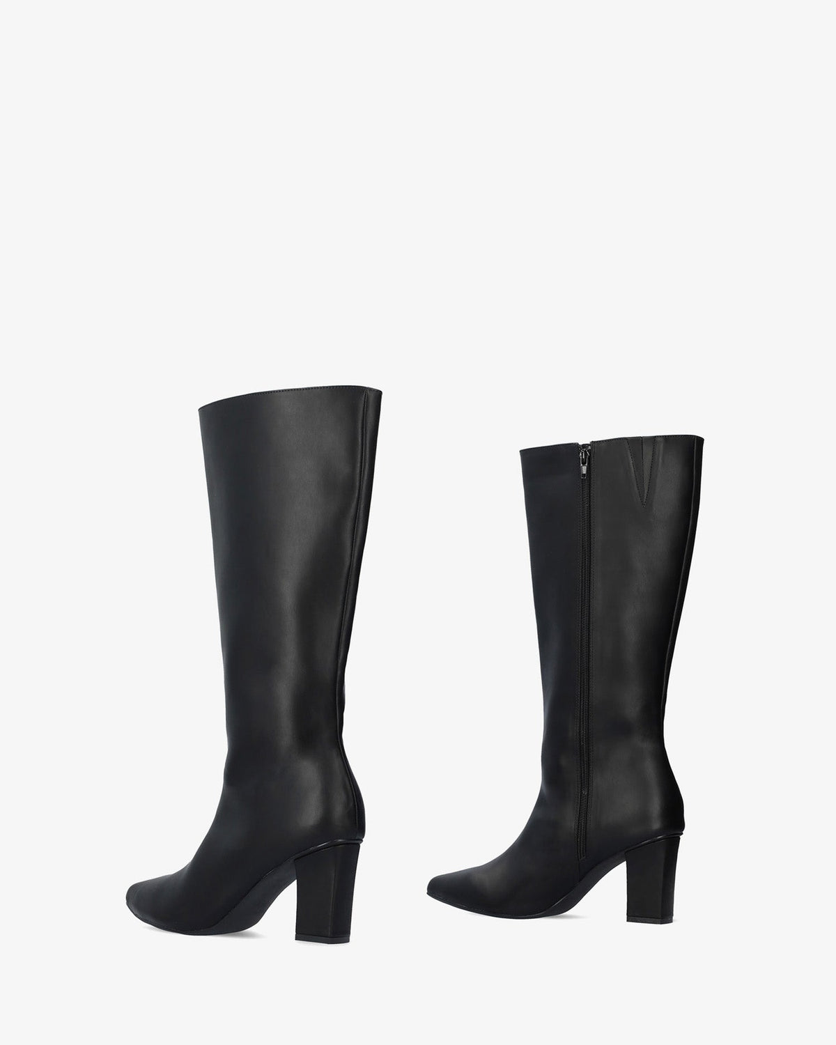 Bota de tacón en soft negro